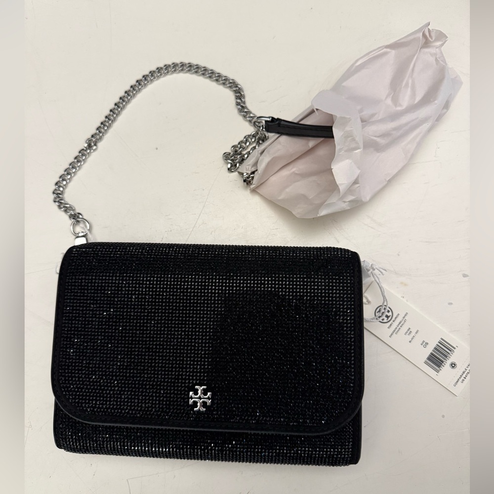 NWT! Tory Burch Chain Wallet/Crossbody Purse